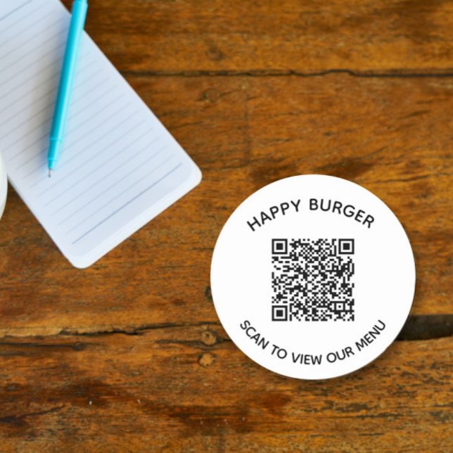 Código QR Pegatina de restaurante (Subido por el creador)