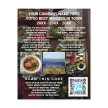 Código QR personalizado de publicidad con foto osc