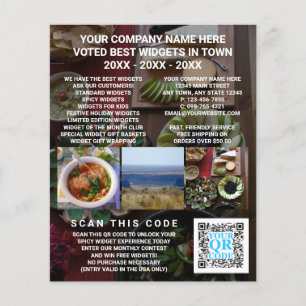 Código QR personalizado de publicidad con foto osc