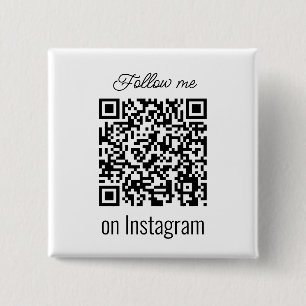 Código QR personalizado sigue mi botón de medios s