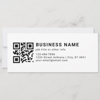 Código QR promocional de empresa