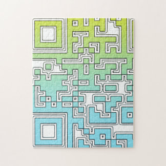 Código QR - Rompecabezas amarillo Aqua