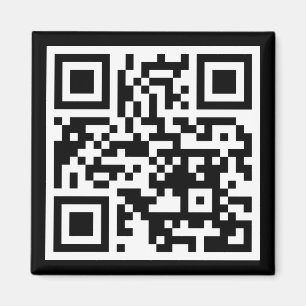 Código QR sólo imán cuadrado