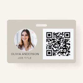 Código QR Tarjeta de presentación de fotografías T