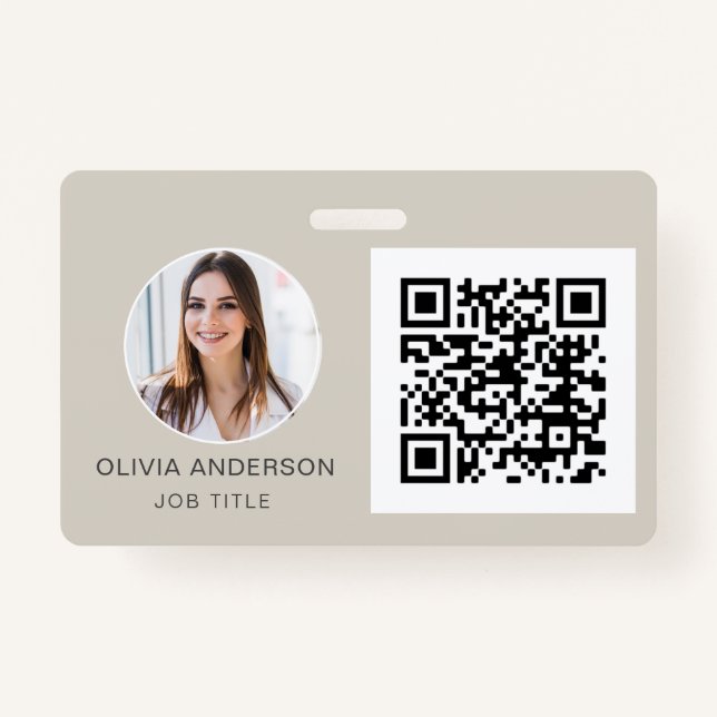 Código QR Tarjeta de presentación de fotografías T (Anverso)