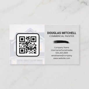 Código QR Tarjeta de presentación del logotipo d