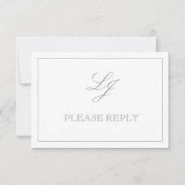 Código QR Tarjeta de Respuesta Bodas Monograma Scr