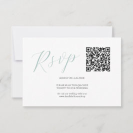 Código QR Tarjetas RSVP simples