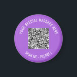 Código QR Tu regalo de imán especial de sorpresas<br><div class="desc">Elija Colores y fuente - Magnetos con su información especial de código QR y texto Personalizado regalo de imán moderno personalizado - Añadir su código QR - Imagen o logotipo - foto / texto - Nombre u otra información / mensaje - Redimensionar y mover o eliminar / añadir elementos -...</div>