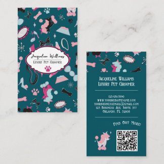 Código QR Verde Turquesa Diseñador de Tarjetas de
