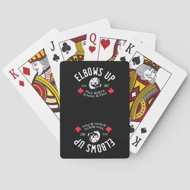 ¡Codos Arriba! Cartas de Juego (Reverso)