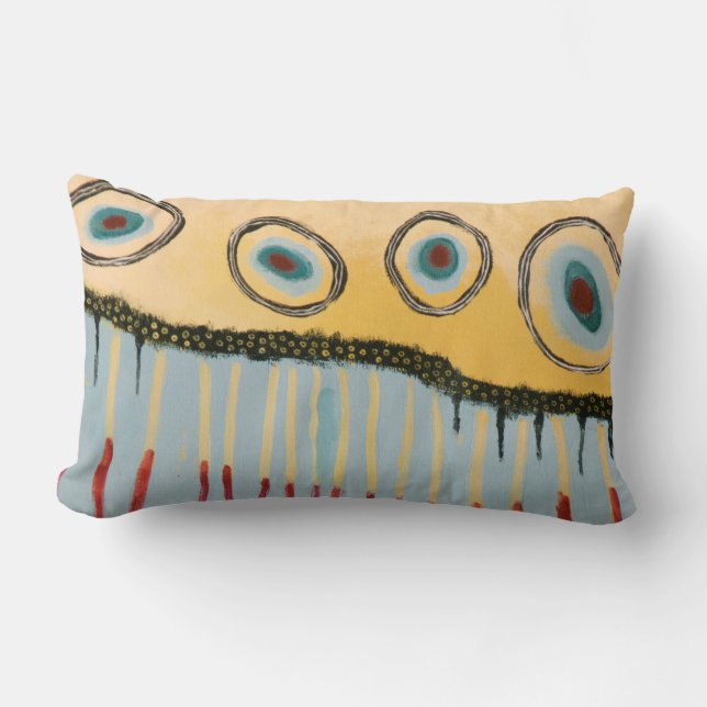 Coexistencia pacífico almohada lumbar (Anverso)