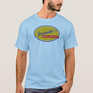 Coffe de Juanito y camiseta del comensal