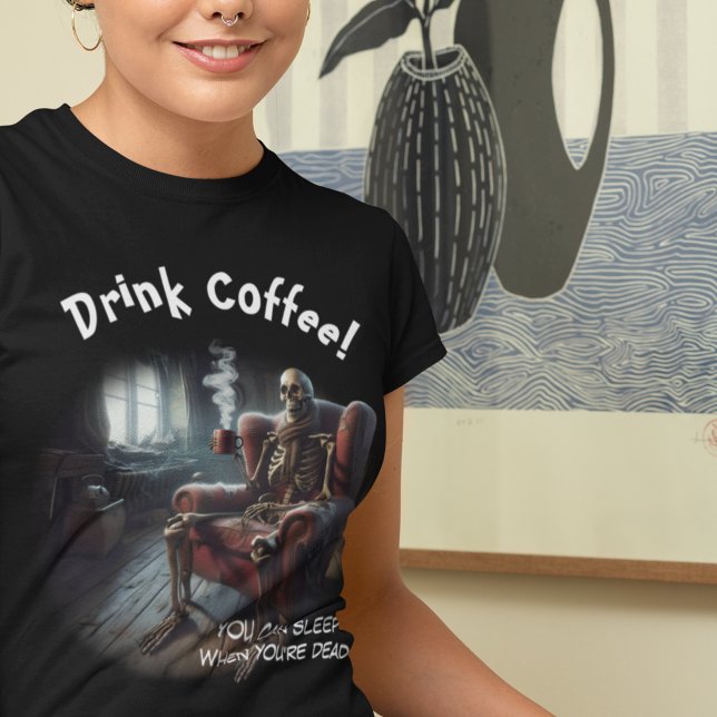 Coffee Bebe Camiseta (Subido por el creador)