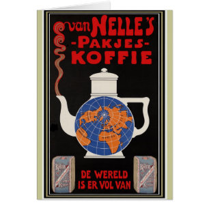 Coffee de Van Nelle - publicidad del vintage