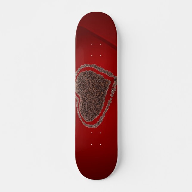 Coffee Heart Skateboard (Anverso )
