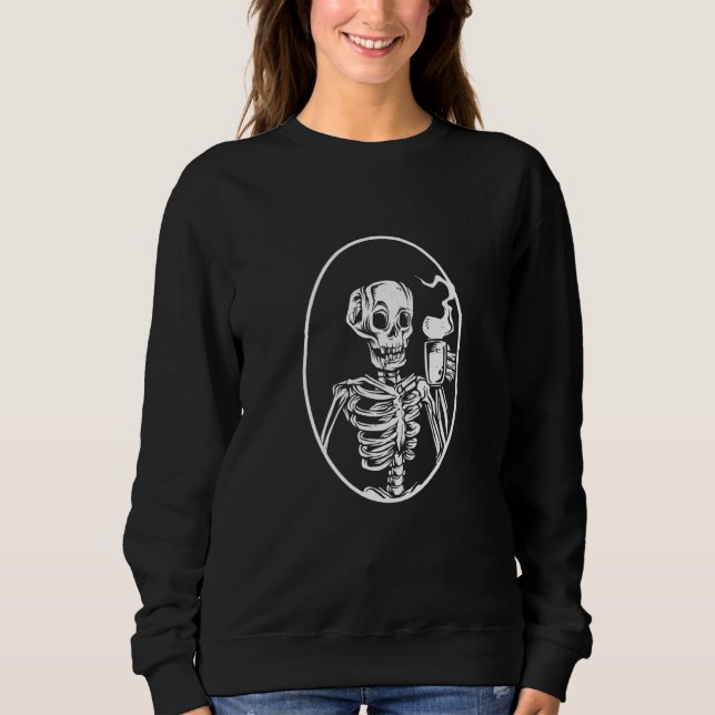 Coffee Horror Camisa Sarcástica Para Hombres Graci (Anverso)