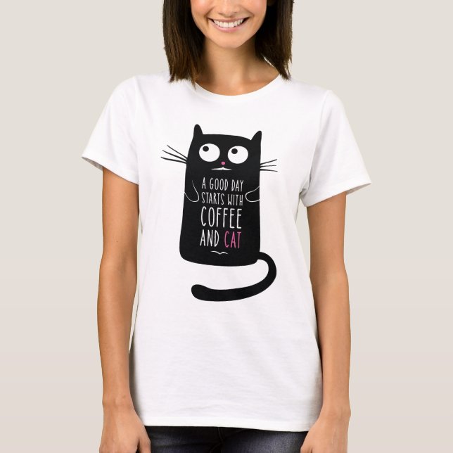 Coffee Lady camiseta (Anverso)