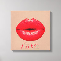 Coffee lips besar arte pop