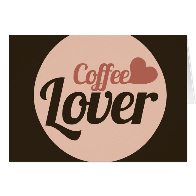 Coffee Lover (Anverso (Horizontal))