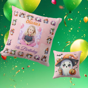 Coffee Lover Ghost Cojín decorativo Decoración de 