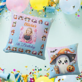 Coffee Lover Ghost Cojín decorativo Decoración de 