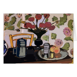 Coffee Pot On Table, Matisse Style