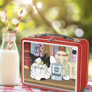 Coffee Tuxedo Cat Funny