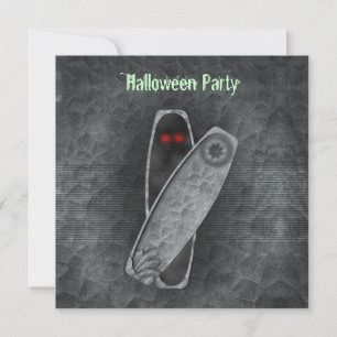 Coffin - Invitación de Halloween