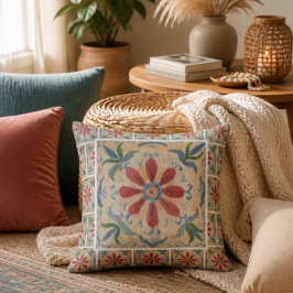 Cofre Decorativo Boho (Floral) Almohada