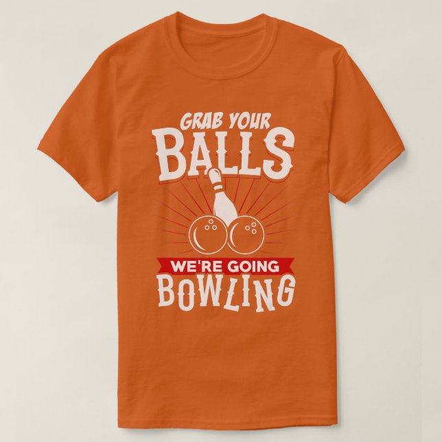 Coge Tus Bolas Iban Con La Camisa De Bowling (Diseño del anverso)