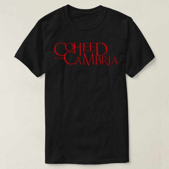 Coheed y Cambria mejor DISEÑO Cop de camisetas clá (Diseño del anverso)