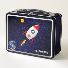 Cohete espacial en la galaxia