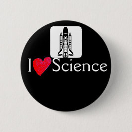 Cohete Me encanta la ciencia Botón