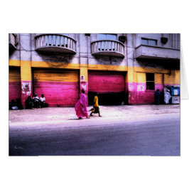 Coincidiendo con los edificios, Dakar, Senegal