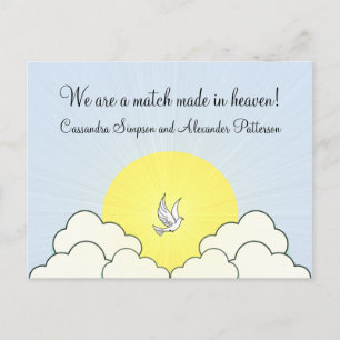 Coincidir hecho en el cielo Guardar la postal de f