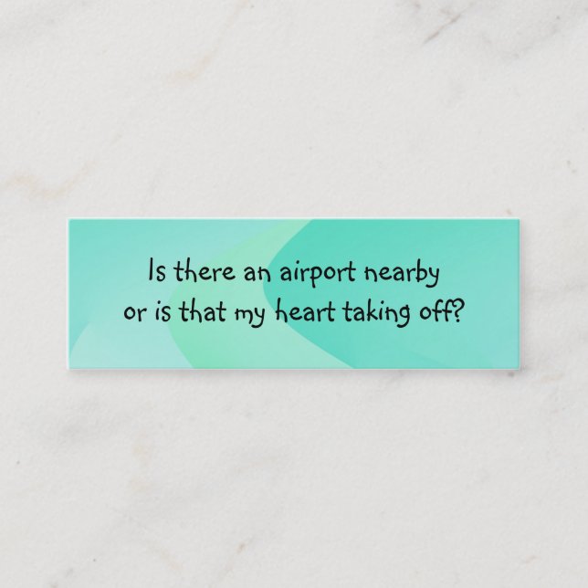 Coja la línea tarjeta de la introducción (Anverso)