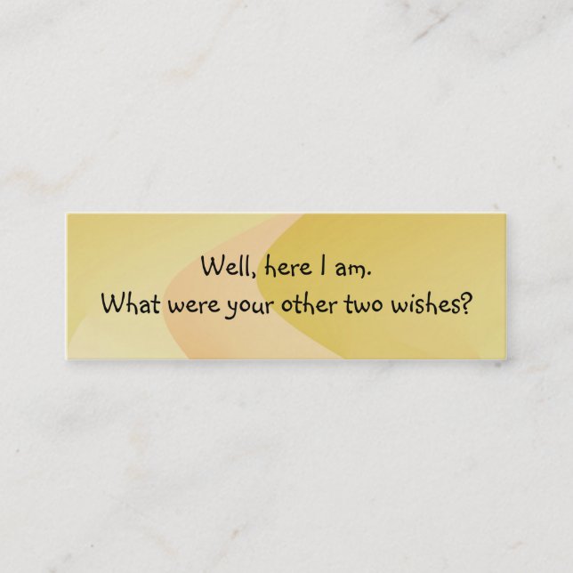 Coja la línea tarjeta de la introducción (Anverso)