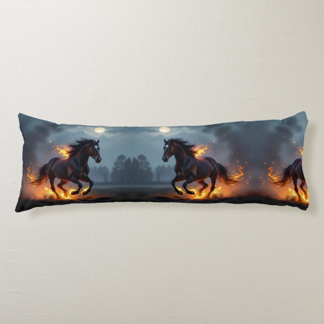 Cojín „2026 – Das Jahr des Feuerpferds“ (Anverso)