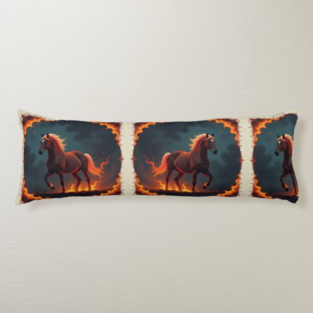 Cojín „2026 – Das Jahr des Feuerpferds“8 (Anverso)