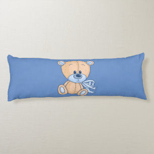 Cojín 2 En 1 Bebé Azul Teddy Bear Cuerpo Pillow