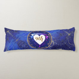 Cojín 2 Fotos 9 Aniversario Boda Lapis Lazuli