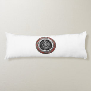 Cojín [510] Vegvisir - Viking Silver Magic Runic Compass