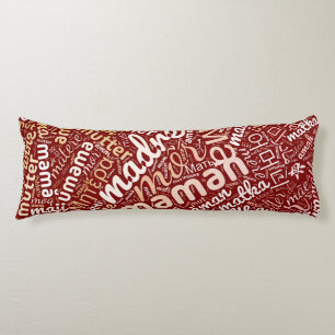 Cojín 60 palabras para "madre" en diferentes idiomas