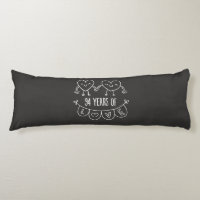 94° Aniversario Regalo Corazones de Chalk