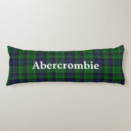 Cojín Abercrombie Clan Tartan Plaid Body Pillow