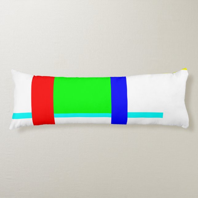 Cojín Abrazo de colores (Anverso)