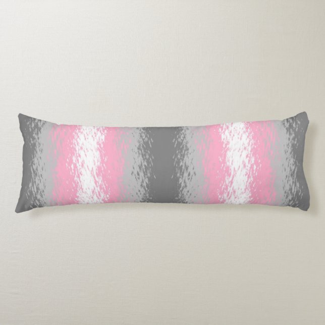 Cojín Abstract Demigirl Pride Flag   (Anverso)