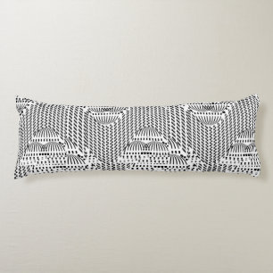 COJÍN ACENTO CUPULAS NEGRAS Y BLANCAS