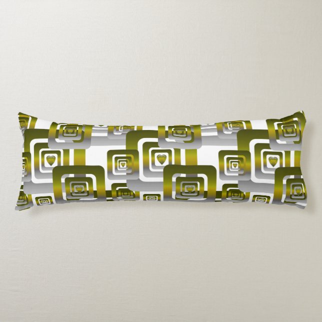 Cojín Activate My Heart Pattern Silver (Anverso)